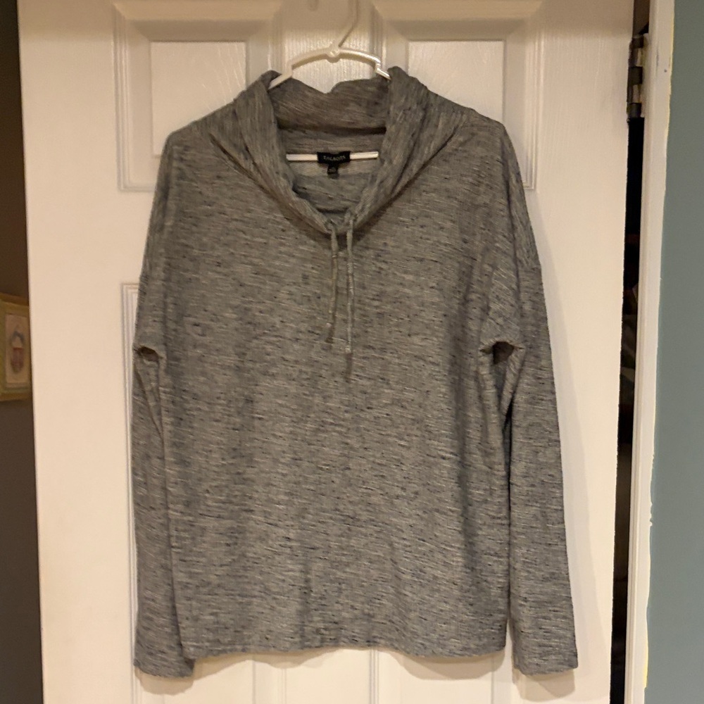 Talbots Gray Top